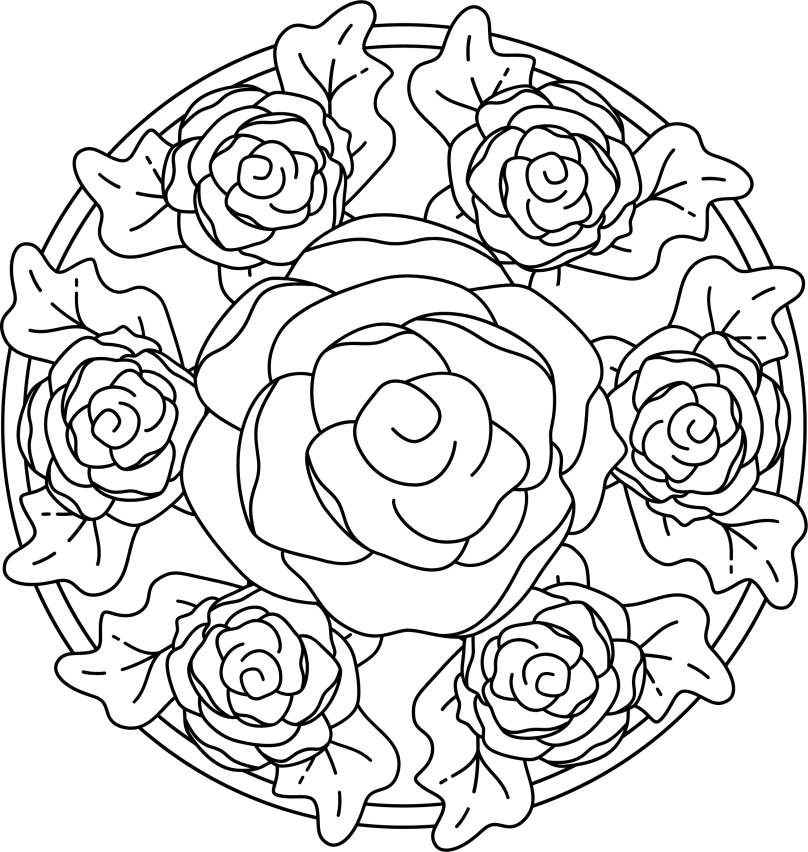 Mandala Monday 72 Free Download Sheet To Colour In