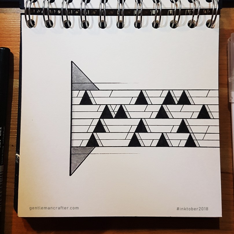 Inktober Day 3 John Bloodworth Gentleman Crafter