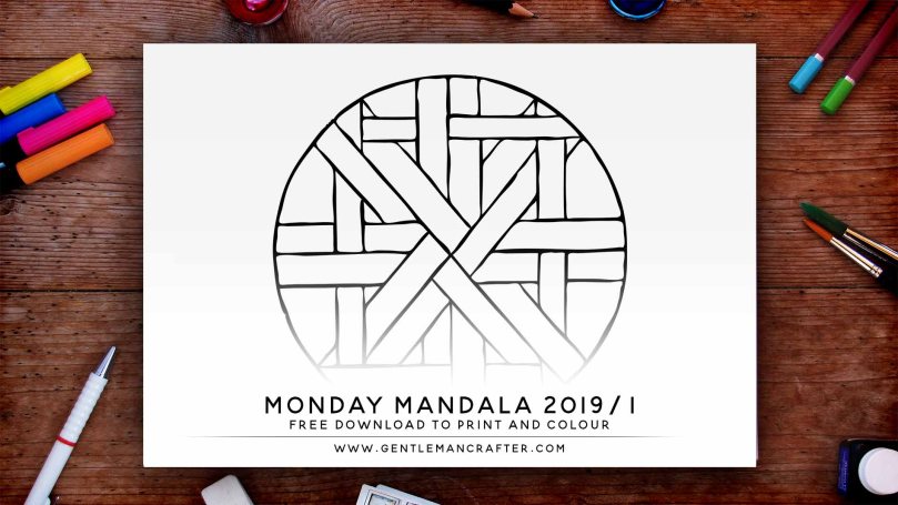 Mandala Monday Hand Drawn Mandala To Download And Colour Preview 2019 1