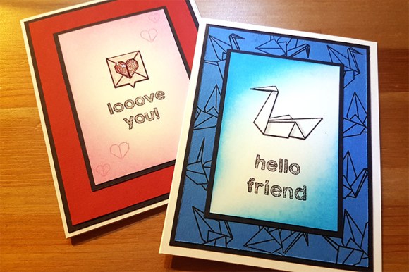 Greetings Card Mama Elephant Origami John Bloodworth Gentleman Crafter (5)