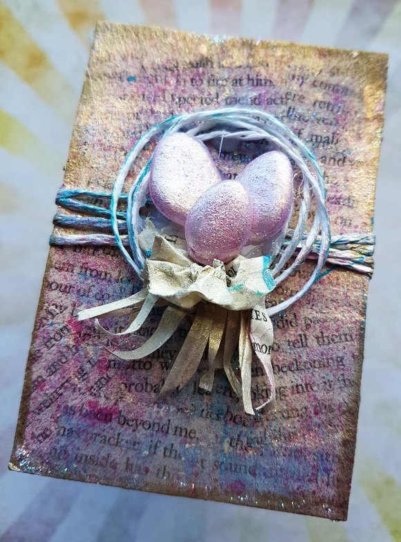 New Beginnings Mixed Media Artist Trading Card by John Bloodworth Gentleman Crafter (2)