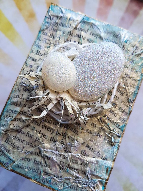 New Beginnings Mixed Media Artist Trading Card by John Bloodworth Gentleman Crafter (3)