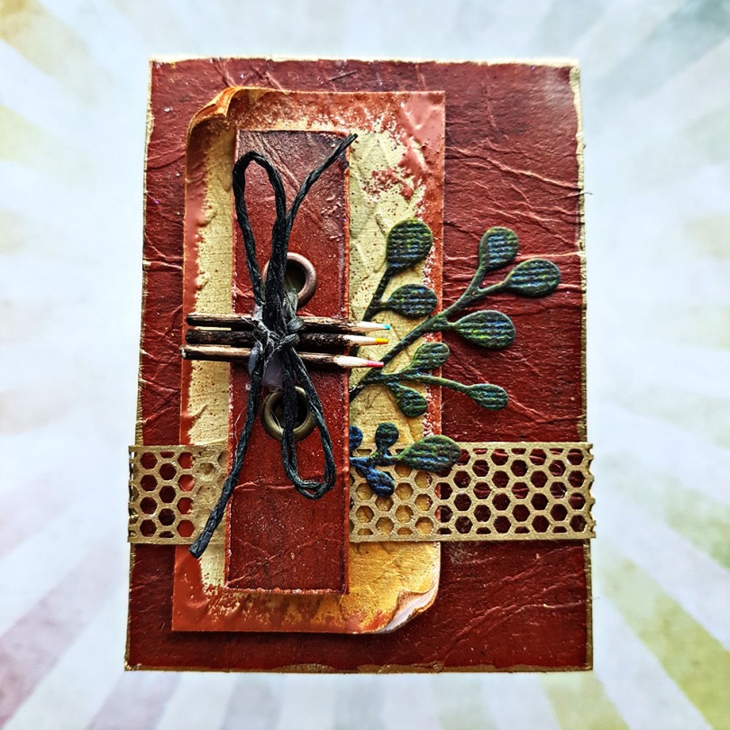 These Are A Few Of My Favourite Things Mixed Media ATC by John Bloodworth Gentleman Crafter (1)