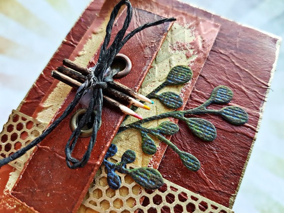 These Are A Few Of My Favourite Things Mixed Media ATC by John Bloodworth Gentleman Crafter (4)