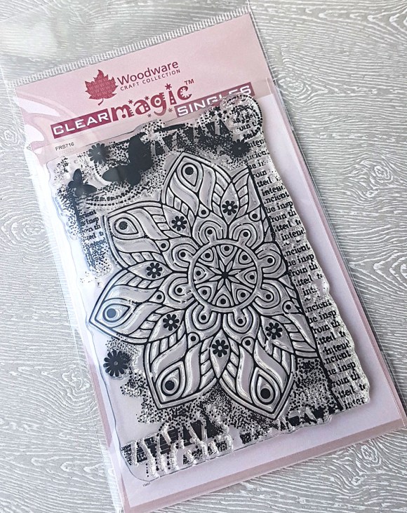 Magical Mandala Hand Stamped Greeting Card by John Bloodworth Gentleman Crafter (1)