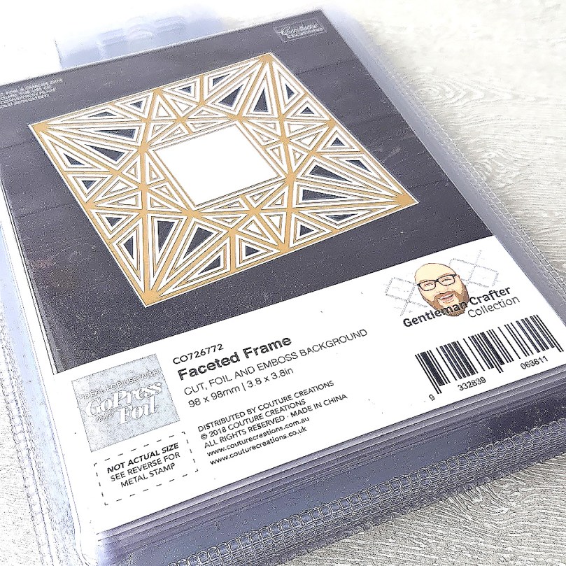 Couture Creations Gentleman Crafter Cut Foil And Emboss Dies