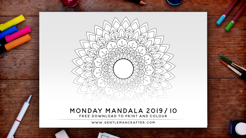 Mandala Monday Free Design To Download And Colour 2019 - 10 Preview