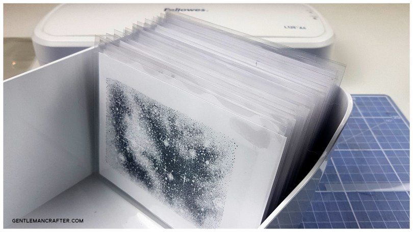 DIY Custom Stamp Storage Solution Using Laminating Pouches