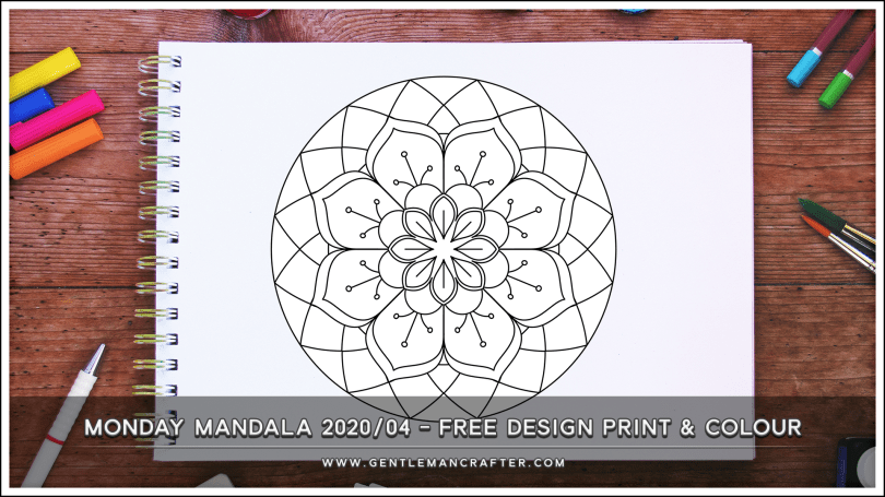 Mandala Monday Free Design To Print And Colour 2020 04