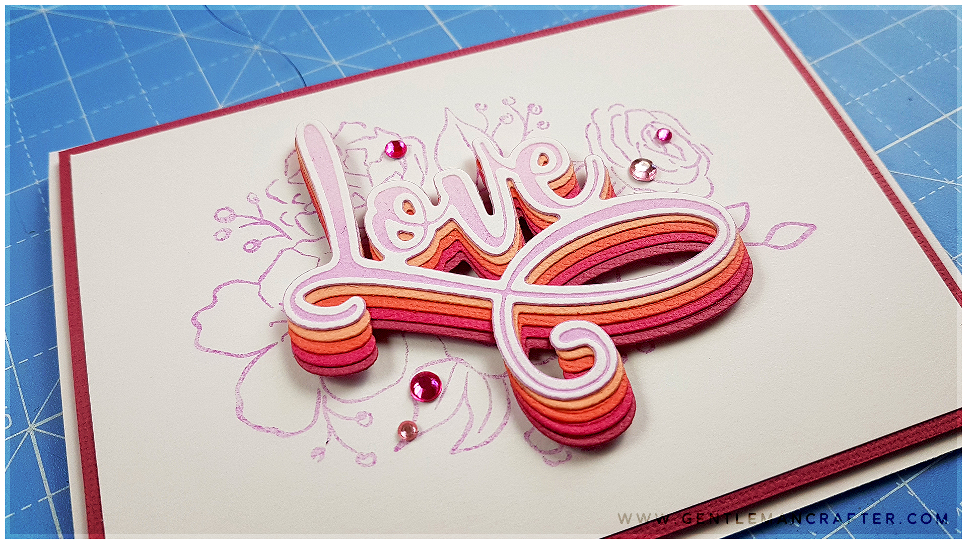 Cut Foil and Emboss Die Card Making Technique