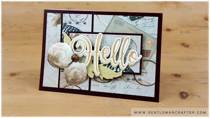 John Bloodworth Gentleman Crafter Couture Creations Hello 2