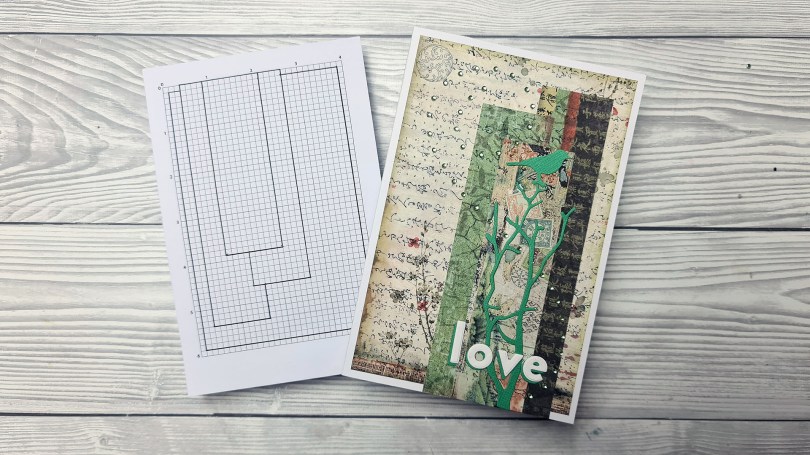 Card Sketch Layout 5 by John Bloodworth Gentleman Crafter