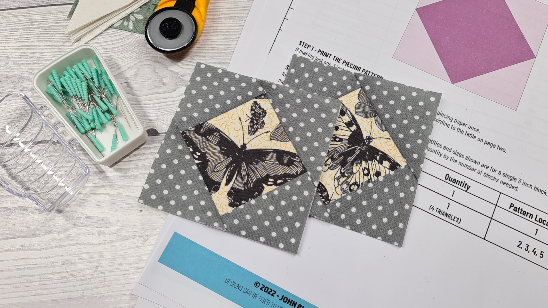 Fun with Foundation Paper Piecing Part 1 – Free Pattern Available ...