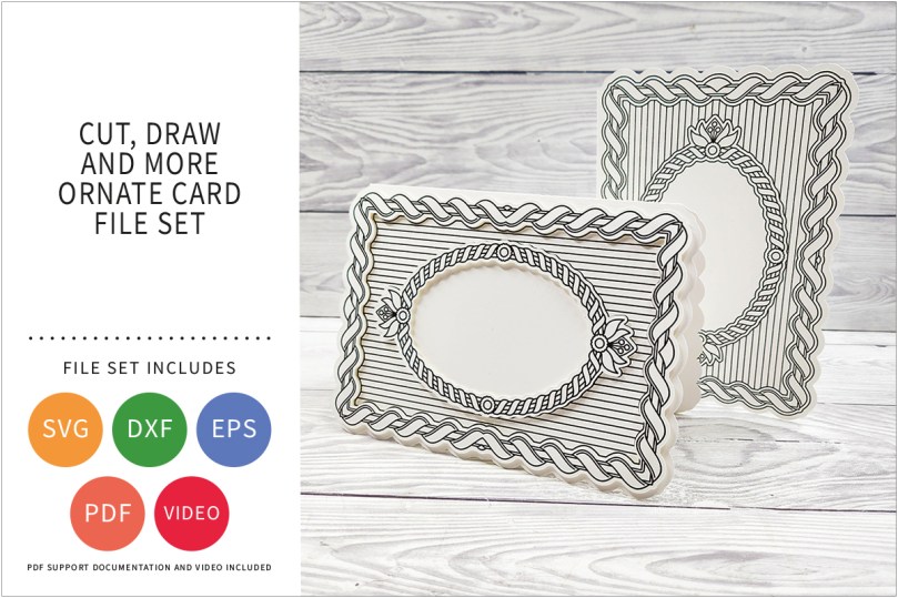 Cut, Draw and More Ornate Card File Set – GENTLEMAN CRAFTER