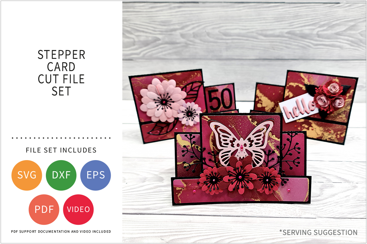 Stepper Card Cut File Set – GENTLEMAN CRAFTER