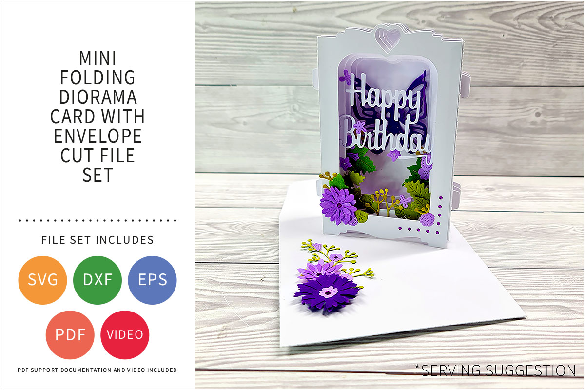 Mini Folding Diorama Card and Envelope Cut File Set – GENTLEMAN CRAFTER
