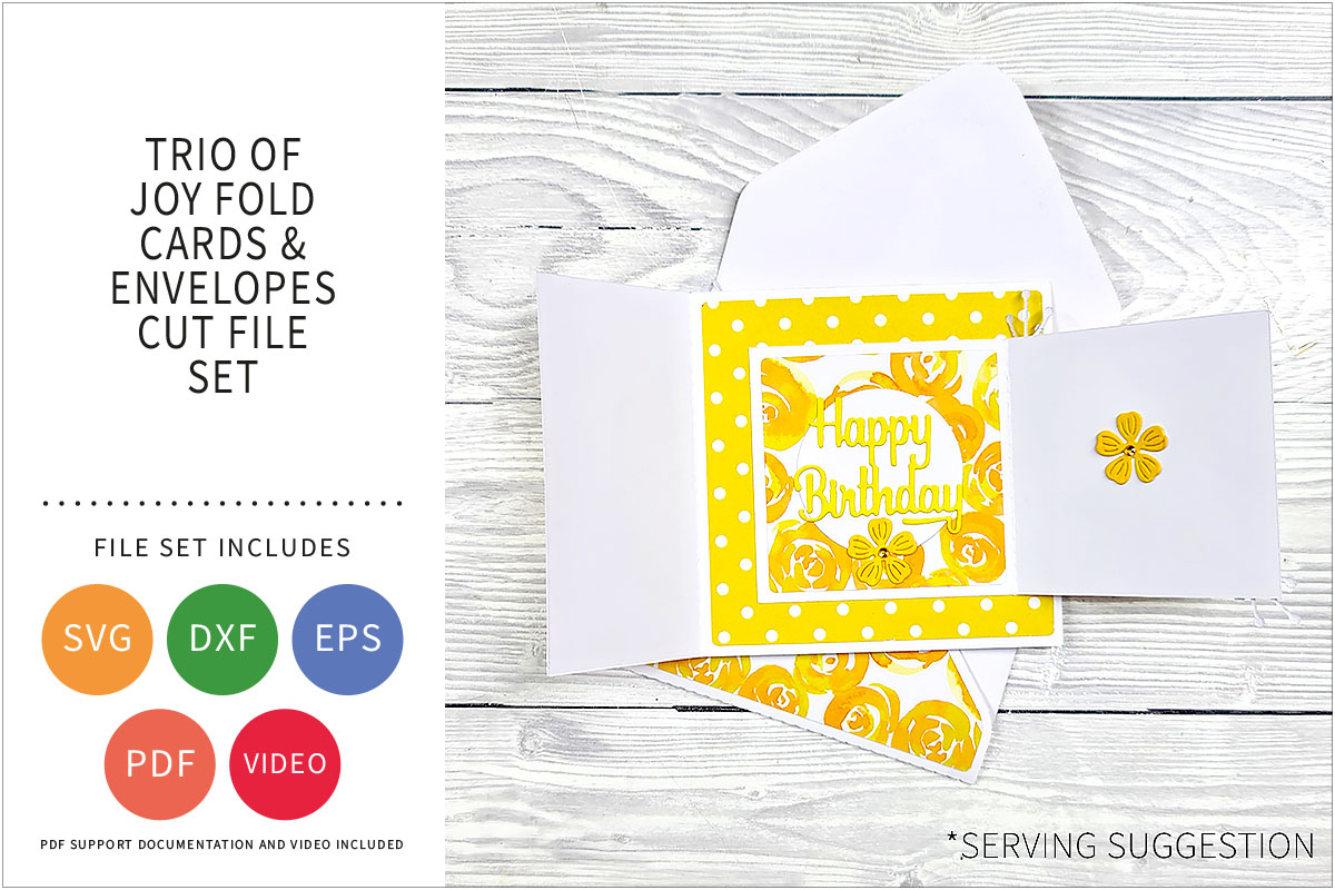 Joy Fold Card Trio Cutting File Set – GENTLEMAN CRAFTER
