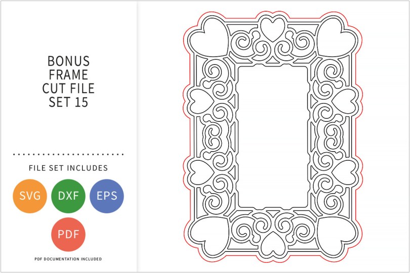 BONUS FRAME SVG CUT FILE SET 15