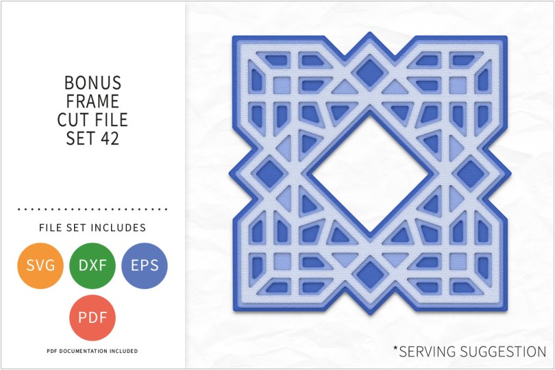 FREE FRAME SVG CUT FILE