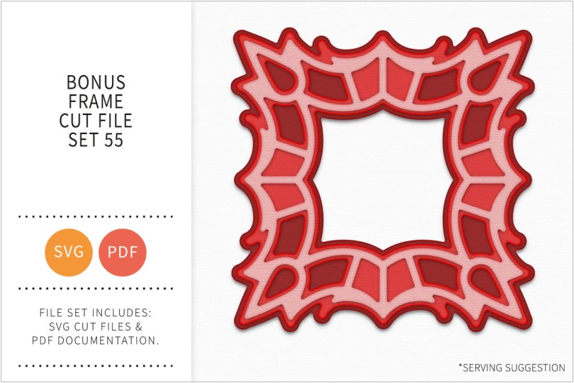 FREE FRAME SVG CUT FILE SET 55