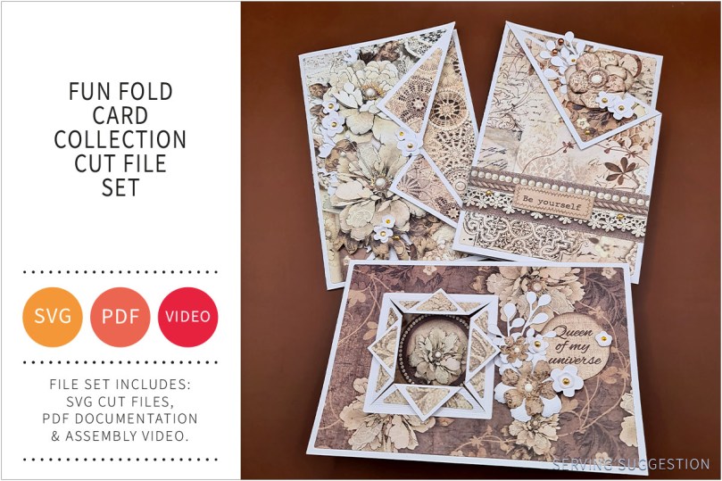Three Fun Fold Card Base SVG Cut File Sets – GENTLEMAN CRAFTER