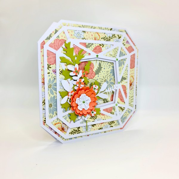 Radiant Cut Layered Card with Custom Mailer SVG Cut File Set ...
