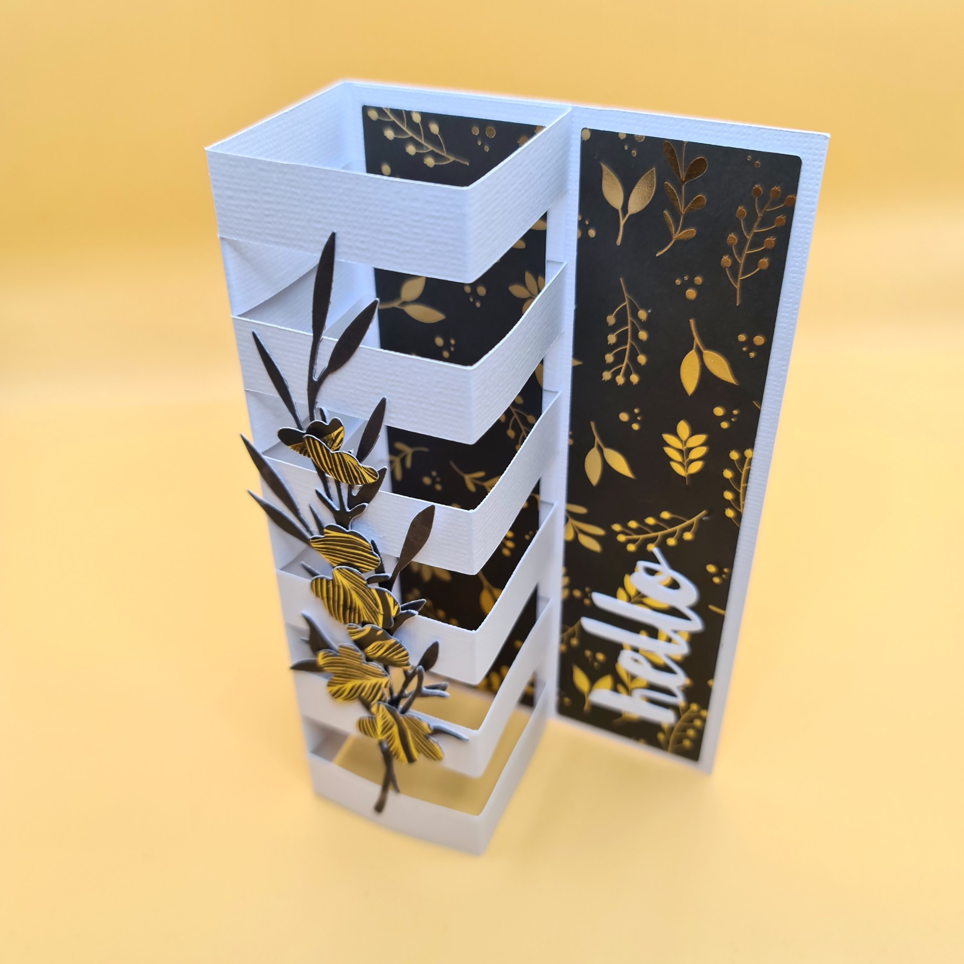 Slotted Column Card with Envelope SVG Cut File Set – GENTLEMAN CRAFTER