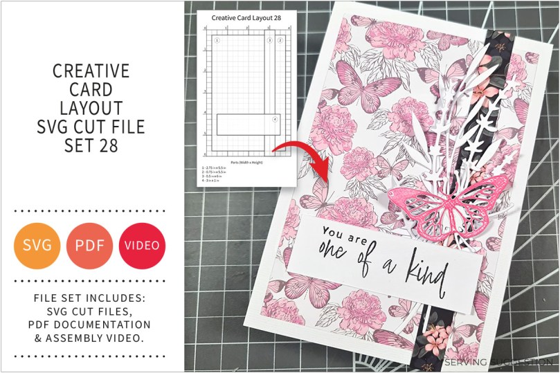 Creative Card Layout SVG Cut File Set&nbsp;28