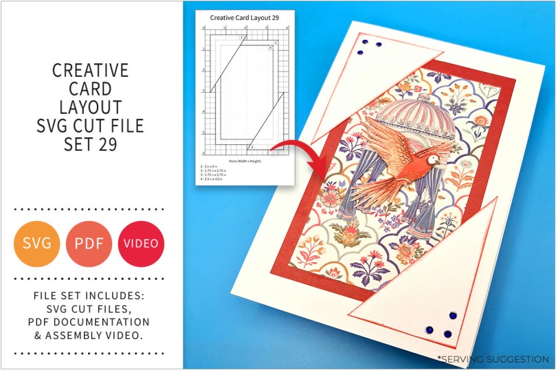 Creative Card Layout SVG Cut File Set&nbsp;29